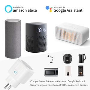 <span class=keywords><strong>Enchufe</strong></span> Eléctrico Inteligente <span class=keywords><strong>con</strong></span> Control por Voz, Compatible <span class=keywords><strong>con</strong></span> la Aplicación Smart Life, <span class=keywords><strong>Enchufe</strong></span> WiFi Tuya de 20A/16A para la UE, <span class=keywords><strong>con</strong></span> Monitor de Energía y <span class=keywords><strong>Temporizador</strong></span> - Product Image 3