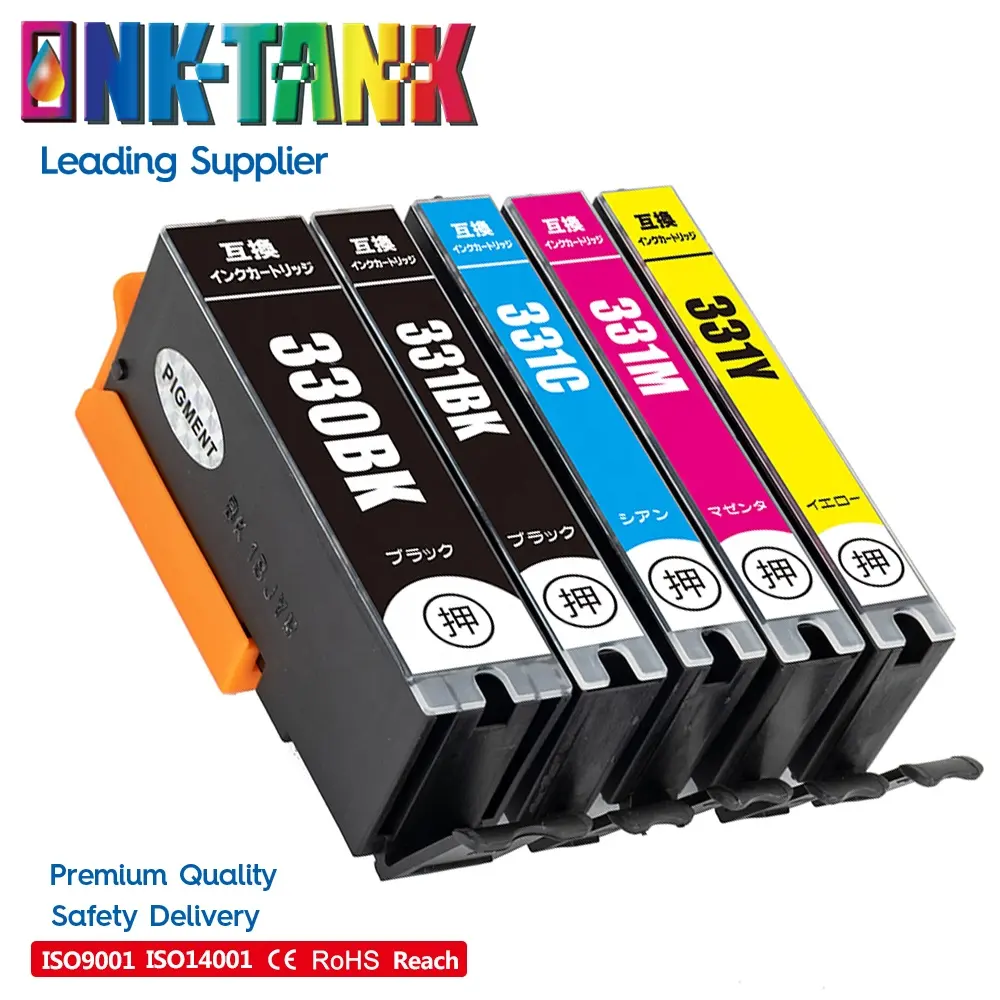 INK-TANK BCI 330 331 300 301 BCI-330 BCI-331 BCI-300 BCI-301 Premium Compatible InkJet Ink Cartridge for Canon TS8530 Printer
