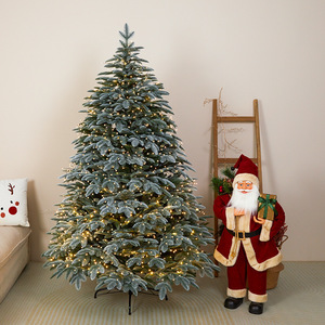 <span class=keywords><strong>Sapin</strong></span> de Noël artificiel <span class=keywords><strong>Balsam</strong></span> <span class=keywords><strong>Hill</strong></span> de 7,5 pieds, épicéa bleu classique pré-éclairé, 1000 lumières incandescentes claires, technologie de branchement facile - Product Image 1