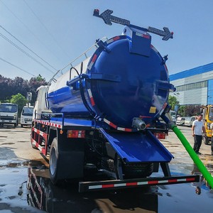 Camión de succión y limpieza de aguas residuales Sinotruk Howo 8000L de alta eficiencia para eliminación de residuos - Product Image 6