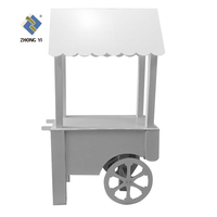 Assemblage personnalisé d'accessoires pour événements de mariage Stand de magasin Décoration Fête d'enfants Présentoir de chariot de bonbons