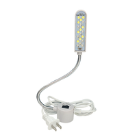 Machine à coudre Accessoires Chaussures Usine Violet et Blanc Couleur Led Lumière 20 Ampoules Uv Led Lumière