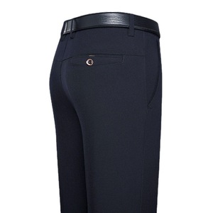 Nuovi <span class=keywords><strong>Pantaloni</strong></span> da Uomo Italiani LCBZ Personalizzati, <span class=keywords><strong>Pantaloni</strong></span> Business Leggeri a Vita Alta con <span class=keywords><strong>Elastico</strong></span> in Vita - Product Image 5