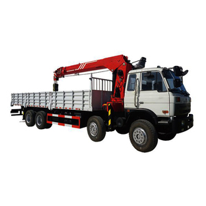 Grue télescopique montée sur camion de 5 tonnes SPS12500B avec pompe et engrenages – Composants essentiels durables pour conditions routières complexes - Product Image 1
