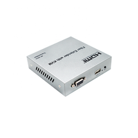 Kabel Serat Optik LC Versi 2.0 untuk Konverter Serat Optik 4k 60hz 20Km untuk KVM Extender dengan Loop Out Mouse Aluminium Alloy