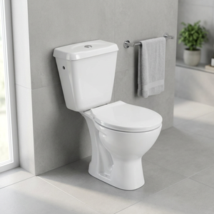 Professional Dual Flush Eco Friendly Concealed Tank Modern Bathroom Toilet Two Piece Ceramic Water Closet - Product Image 5