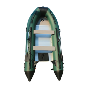 Bateau pneumatique rigide en PVC portable, kayak familial, bateau pneumatique pour la pêche, flotteur de <span class=keywords><strong>piscine</strong></span>, surf - stable et facile à réparer - Product Image 2