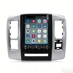 Radio de Coche con Reproductor Eléctrico Telescópico de 12.1 Pulgadas, Compatible con Cámara de Visión Trasera HD para Dodge <span class=keywords><strong>Ram</strong></span> 2009-2012 - Product Image 1