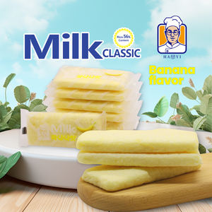 Crema/uovo/Banana granchio aromatizzato nutriente e sano Cracker di riso soffiato al forno Semi-morbido per alimenti per neonati da 112g confezione da snack - Product Image 5