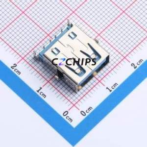 UB30F-U111-MRV16Z <b>USB</b> <b>Connector</b> Through hole Component (THT) <b>Connector</b> <b>USB</b> 3.1 Sink Board - Product Image 1