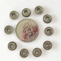 Roulement à billes à gorge profonde à une rangée 5x13x4 mm F695ZZ F695-ZZ F695Z F695-2Z F695 2Z ZZ à bride en acier chromé étanche à l'huile