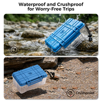 Étui professionnel multifonctionnel en plastique ABS rigide avec mousse découpée pour ailerons de planche de surf et accessoires