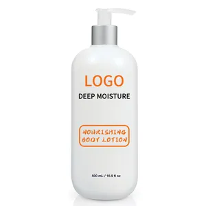 Aangepaste Label Professionele Huidverzorging Hydraterende Body Lotion Rustgevende Kokosmelk En Vitamine C Bodylotion