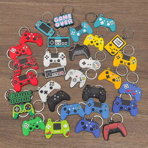 Llavero personalizado de goma suave para Gamepad, llavero 2d 3D, llavero con logotipo personalizado, llavero de juego con Joystick bonito impreso en Pvc - Product Image 3