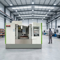 Centre d'usinage CNC à grande vitesse VMC1270 à guidage linéaire, fraiseuse verticale CNC de précision avec système Fanuc Mitsubishi