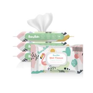 Lingettes nettoyantes sans alcool sans parfum, antibactériennes, tuant 99% des germes, lingettes humides à base d'aloès - Product Image 1