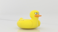 Haut-parleur Bluetooth canard jaune, modèle spécial, enceinte étanche