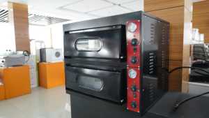 Forno Elettrico Industriale Commerciale a Doppio Strato Integrato per Pizza in Acciaio Inossidabile, Macchina per Pane da Panificio JuanMing <span class=keywords><strong>PZ</strong></span>-02, 1 Anno di Garanzia - Product Image 4