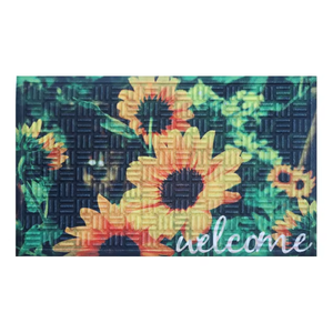Tapis d'entrée en caoutchouc imprimé numérique de différentes tailles, pour la maison, la salle de bain, le bureau, l'entrée, tapis de sol doux, durable, antidérapant - Product Image 2