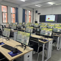Precio al por Mayor, Computadora Todo en Uno AIO para Escritorio Escolar, PC de 24 Pulgadas de Alta Velocidad para Estudiantes, para Laboratorio de Idiomas y Aula Digital
