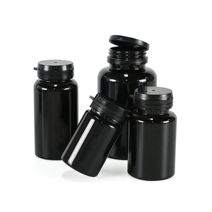 Flacon capsule personnalisé pour emballage pharmaceutique, flacon en plastique PET, pot à pilules pour produits de santé avec bouchon à vis à ouverture facile - Product Image 3