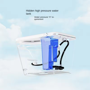 Nuovo Design automatico di un pezzo allungato intelligente intelligente bagno water water Smart Bidet WC WC con telecomando - Product Image 2