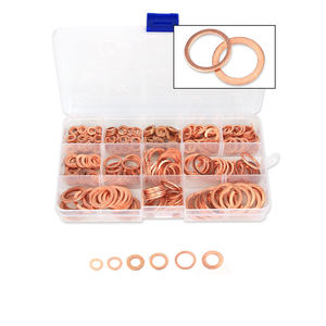 Arandela <span class=keywords><strong>de</strong></span> Cobre Personalizada <span class=keywords><strong>de</strong></span> Alta Calidad, Junta Plana <span class=keywords><strong>de</strong></span> Sellado M5-M6-M8-M10 a M20, Arandela <span class=keywords><strong>de</strong></span> Sellado Marina <span class=keywords><strong>de</strong></span> Cobre - Product Image 2