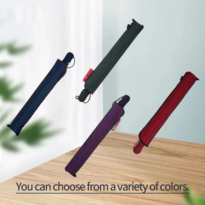 Spot Wholesale Outdoor Business Large Two-folding Semi-<b>Automatic</b> Classic Pongee Promotional Sunshade Custom Printed LOGO - Product Image 5