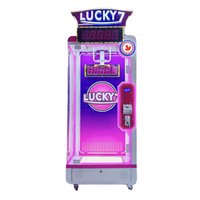 Permainan yang dioperasikan koin Arcade permainan Beruntung 7 mainan besar permainan potongan hadiah mesin cakar menengah mesin cakar derek