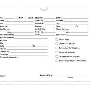 Carnet de factures sans carbone, reçu triplicat, papier sans carbone - Product Image 2
