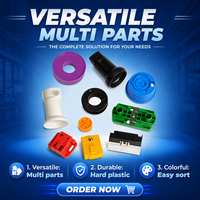 Composants plastiques personnalisés fabriqués à partir d'échantillons pour applications d'équipements industriels, pièces moulées par injection plastique sur mesure