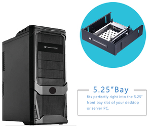 Hot Swap 2.5 Polegada SATA III HDD SSD Mobile Rack Alumínio Interno Hard Drive Enclosure para Computador Aplicação Externa - Product Image 6