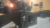 HDL50A 4K Sistema de Sonido Line Array Activo, Accesorios Metálicos para Colgar, Caja de Madera Contrachapada, Caja de Altavoz 1:1, Soporte de Software Original