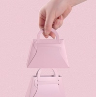 Boîtes à bonbons personnalisées pour baby shower et mariage, en carton ivoire, avec insert en aluminium, auto-érectables, recyclables, sans danger pour les aliments, imprimé floral