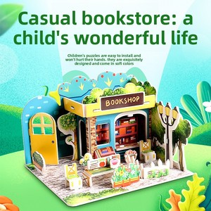Puzzle 3D <span class=keywords><strong>en</strong></span> <span class=keywords><strong>papier</strong></span> créatif pour enfants, kit d'artisanat DIY, jouet éducatif à assembler, 0-24 mois, <50 pièces - Product Image 5
