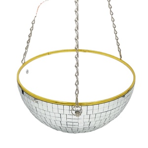 Maceta Decorativa con Espejo Grande en Oferta, Maceta Colgante de Pared con Gancho y Cadena para Plantas y Flores de Interior y Exterior - Product Image 1