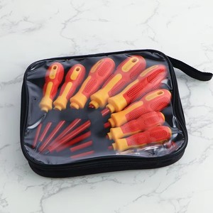 Set di 9 <span class=keywords><strong>Cacciaviti</strong></span> Isolati, Kit di Riparazione per Elettricisti e Ferramenta, <span class=keywords><strong>Cacciaviti</strong></span> a Testa Piatta e Phillips - Product Image 4