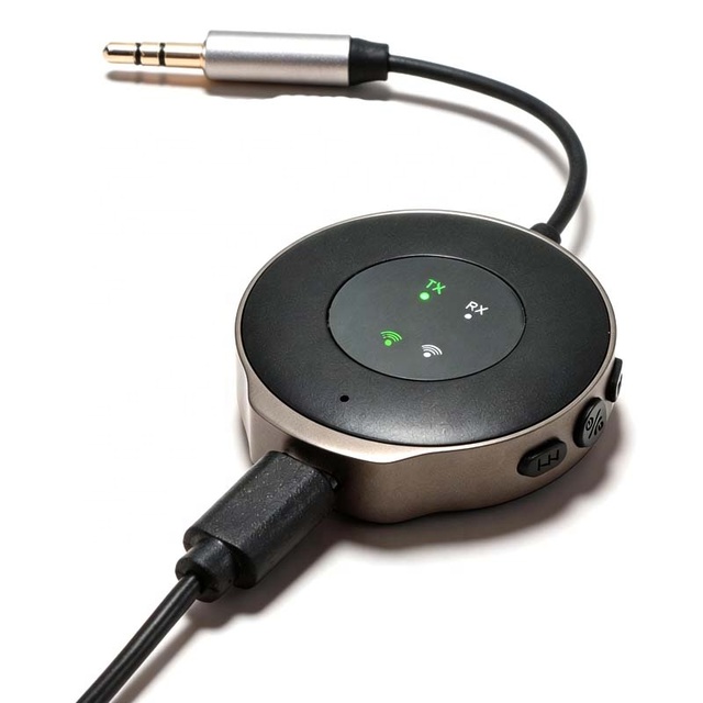 W11 V 5.3 for TX RX Transceiver Hand Free 3.5 mm AUX Plug Adapter for Audio Player CarPlay