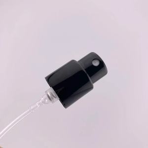 In Stock Black Aluminum Screw Perfume Sprayer Pump Eco-Friendly Disposable Refillable <strong>Atomizer</strong> with Over Caps - Product Image 1