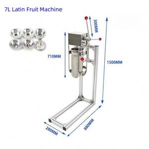 Máquina Manual para Hacer Churros Españoles de 7L, Equipo para Snacks, Rellenadora de Churros, Venta al Por Mayor, Directo de Fábrica - Product Image 3