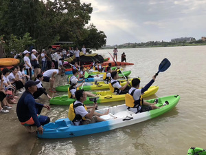 2 Person 3 Person <strong>Kayak</strong> 12ft <strong>Sit</strong> <strong>on</strong> Top Paddle Kajak Fishing tandem <strong>Kayak</strong>, with Trolling Motor Rent Business Gulf Canoe <strong>for</strong> <strong>Sale</strong> - Product Image 6