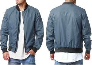 Chaqueta de Béisbol Varsity Personalizada para Hombre, de Alta Calidad, Blanca y Negra, Bordada, con Cuello Alto, Mangas Largas, Casual, Talla XS, Diseño Impreso - Product Image 4