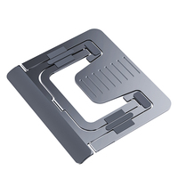 Soporte de escritorio Flexible y plegable, Base ajustable de aluminio para mesa y tableta