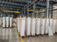 Dalles de verre microcristallin blanc pur modernes, résistantes à la chaleur et écologiques