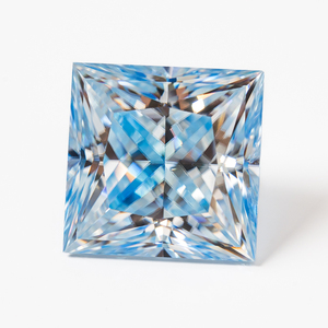 Redleaf vente en gros GRA moissanite couleur carré princesse coupe pierre précieuse en vrac passe diamant stylo de test moissanite - Product Image 3