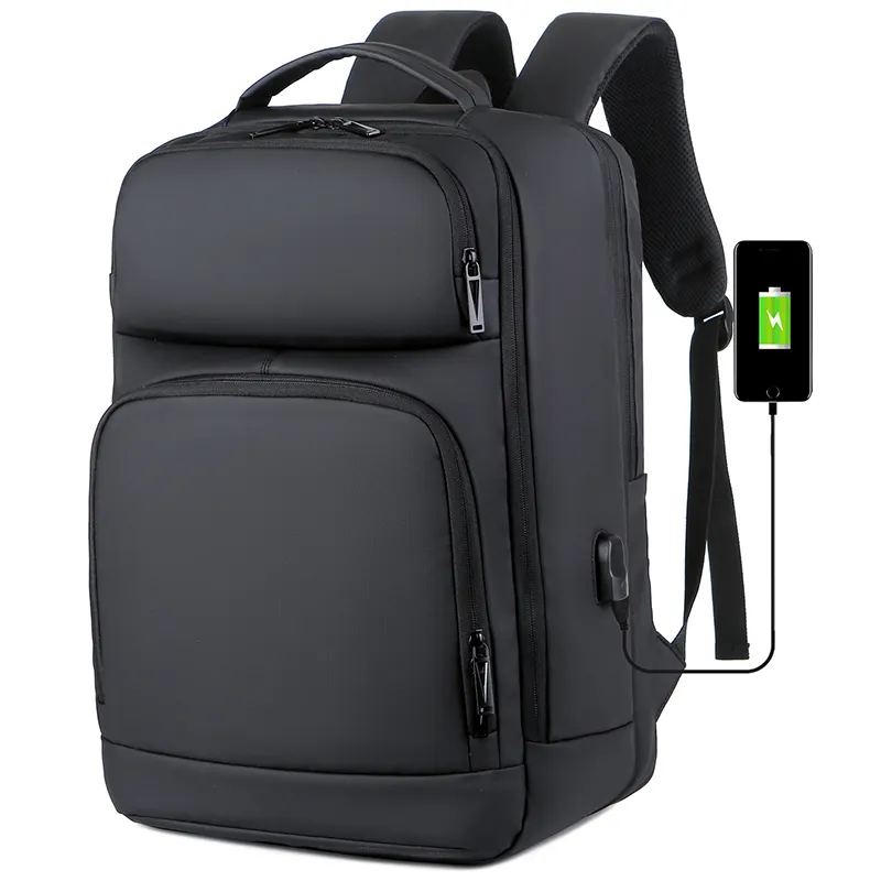 Tote Waterdichte Populaire Business 15 17 Inch Mannen Kantoor Werk School Reistas Pack Laptop Rugzakken Met Usb