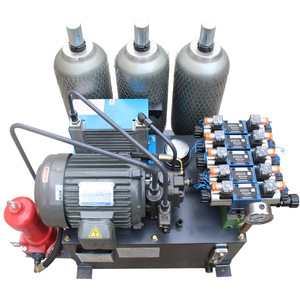 ชุดจ่ายไฟไฮดรอลิกขนาดเล็กใหม่ 12v/24v/220v 35 สตีล สำหรับ Enerpac เครื่องกลึง เครื่องยกรางไม้ รถบรรทุก รถยกท้ายรถ ผลิตโดยผู้ผลิตชุดจ่ายไฟไฮดรอลิก - Product Image 3