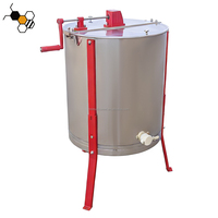 Extracteur de miel manuel Dadant 4 cadres pour l'extraction du miel des abeilles