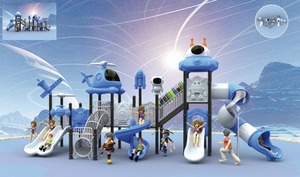 Perosotan luar ruangan untuk anak-anak, perosotan luar ruangan ayunan hiburan untuk anak-anak - Product Image 2