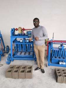 Nhà Sản Xuất Giảm Giá Bê Tông Di Động Gạch Làm Máy Móc Tự Động Hollow Cỏ Trồng Xi Măng Khối Gạch Máy Làm - Product Image 3